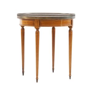 French Marble Top Card Table 24" (1)