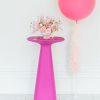 Orbit Cocktail Table Magenta 43"H Orbit Cocktail Table Magenta 43"H