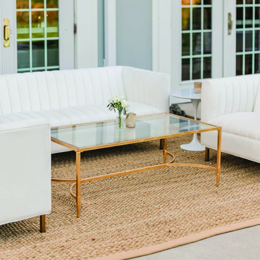 Tulip Side Table - Marble Top | White