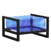 Gallery Ottoman - Blue Gallery Ottoman - Blue