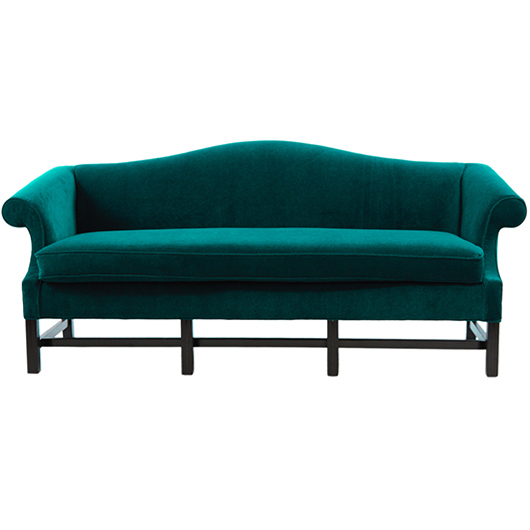 Vintage American Sofa - Teal (2)