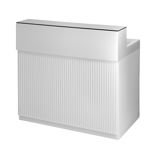 Martini Bar 47" Section - White Martini Bar 47" Section - White