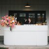 Martini Corner Bar - White Martini Corner Bar - White