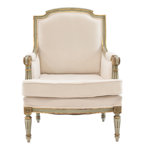 Vintage Celadon Armchair (2) Vintage Celadon Armchair (2)