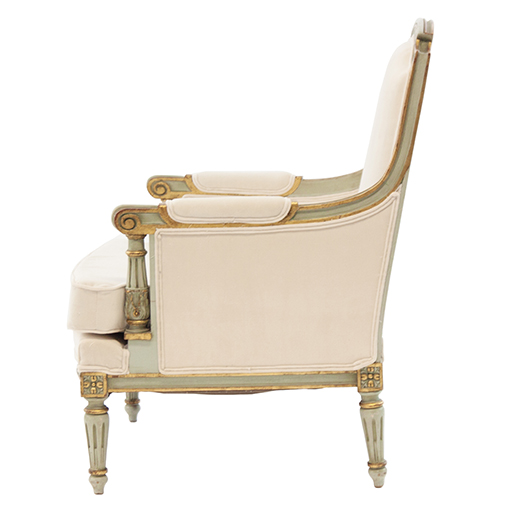 Vintage Celadon Armchair (2) Vintage Celadon Armchair (2)