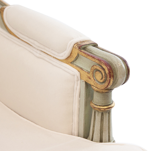 Vintage Celadon Armchair (2) Vintage Celadon Armchair (2)