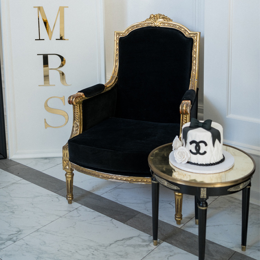 French Gilt Glass Accent Table (2) French Gilt Glass Accent Table (2)