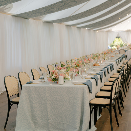 Modern Cane Chair - Natural