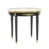 French Gilt Glass Accent Table (2) French Gilt Glass Accent Table (2)