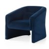 Harvey Armchair - Navy Blue