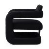 Zane Armchair Black Zane Armchair Black