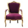 Amethyst Gilt Armchair (2) Amethyst Gilt Armchair (2)