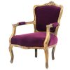 Amethyst Gilt Armchair (2) Amethyst Gilt Armchair (2)