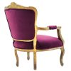 Amethyst Gilt Armchair (2) Amethyst Gilt Armchair (2)