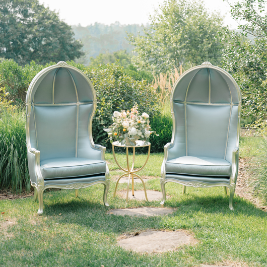 French Blue Gilt Sofa (1)