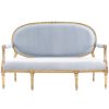French Blue Gilt Sofa (1) French Blue Gilt Sofa (1)