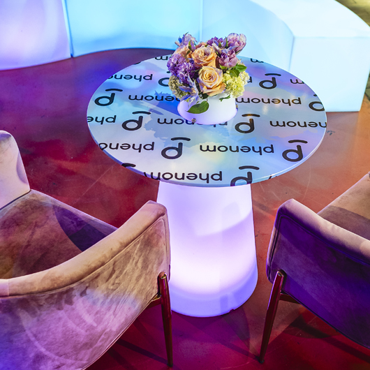 Martini Cocktail Table - Branded Top