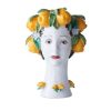 Sicilian Bust Vase - Lemon Sicilian Bust Vase - Lemon