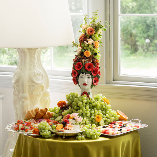 Sicilian Bust Vase - Poppy Sicilian Bust Vase - Poppy