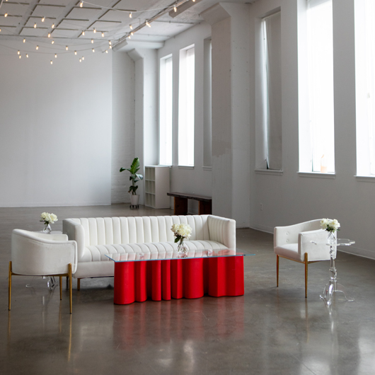 Amore Coffee Table - Red