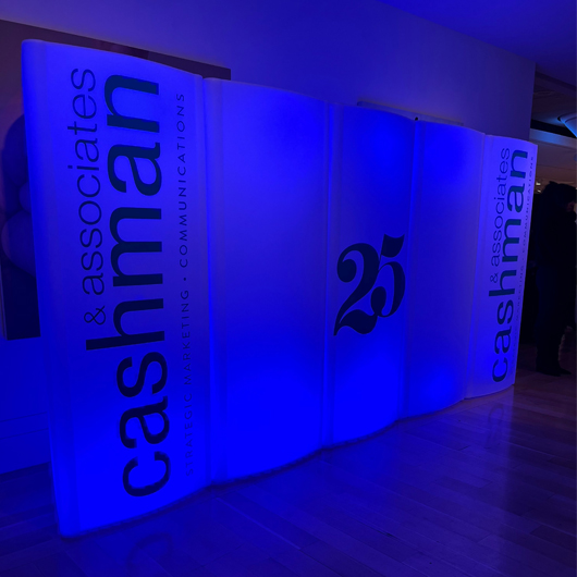 Triangle Display Column