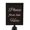 Stanchion Sign Topper Stanchion Sign Topper