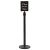 Stanchion Sign Topper Stanchion Sign Topper