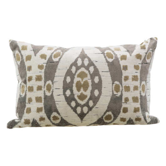 Taupe Abstract Pillow 16" x 24" Taupe Abstract Pillow 16" x 24"