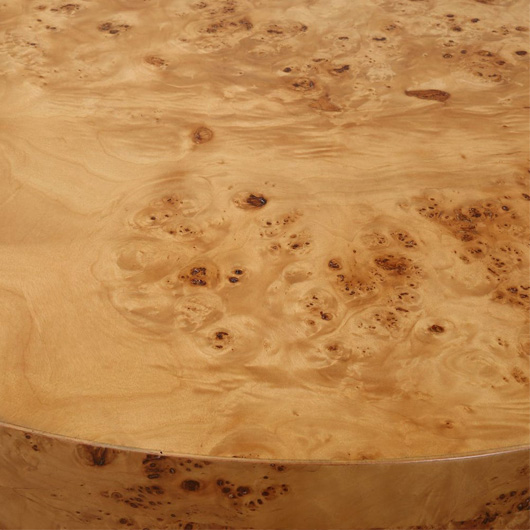 Burl Coffee Table