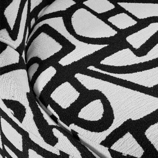 Abstract Accent Chair