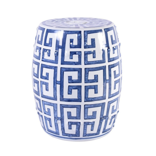 Santorini Garden Stool