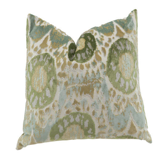 Green Calico Pillow 22" Green Calico Pillow 22"