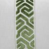 Green Garden Maze Pillow 14" x 20"
