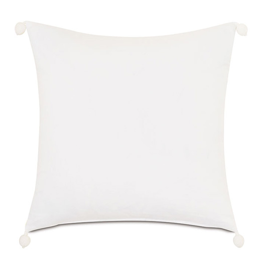 Yellow Tassel Pillow 20"