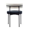 Calista Chair - White Mixed