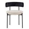 Calista Chair - White Mixed