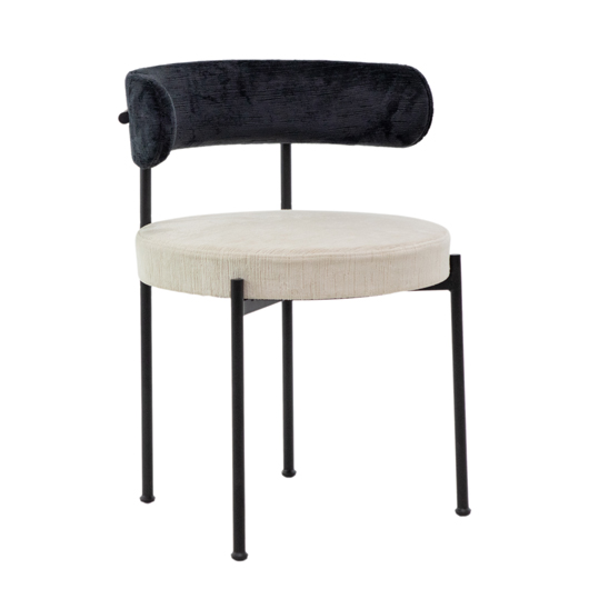 Calista Chair - White Mixed