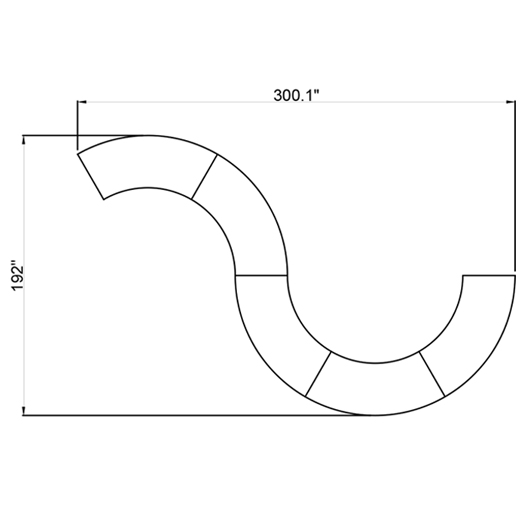 Soft Curve Serpentine Table Soft Curve Serpentine Table