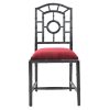 Ebony Chippendale Side Chair