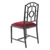 Ebony Chippendale Side Chair
