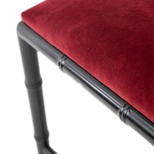 Ebony Chippendale Side Chair