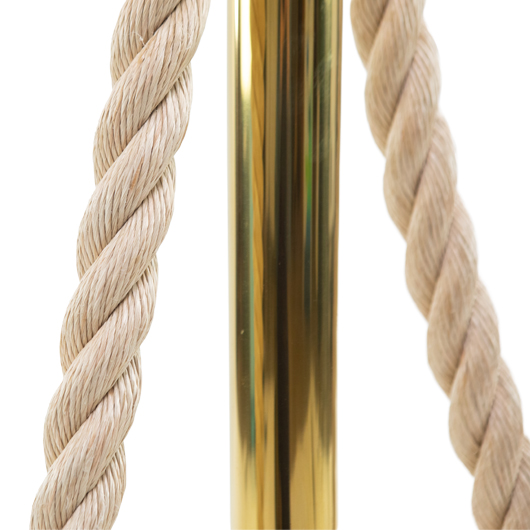Hemp Rope - Brass - 6ft Hemp Rope - Brass - 6ft