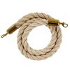 Hemp Rope - Brass - 6ft Hemp Rope - Brass - 6ft