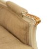 Antique French Burlap Armchair (2)