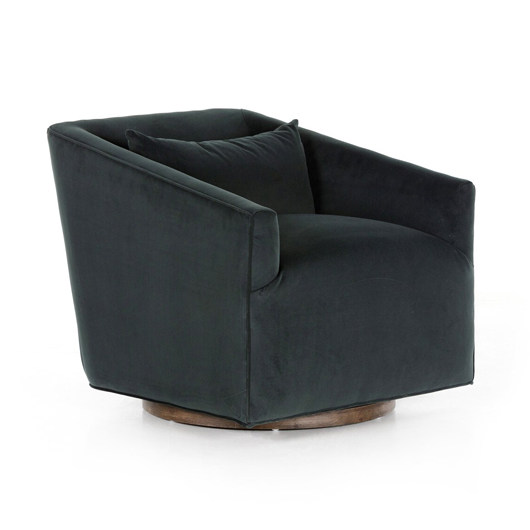 Manhattan Swivel Chair - Black