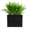 Palm Room Divider - Black Planter Palm Room Divider - Black Planter