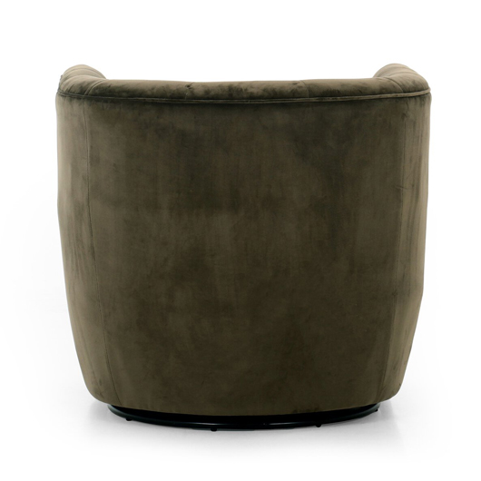 Halston Swivel Chair - Olive