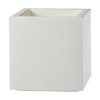 Cube Planter 17" - White