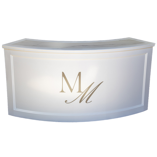 White Muse Bar - Curve White Muse Bar - Curve