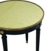 French Gilt Glass Accent Table B